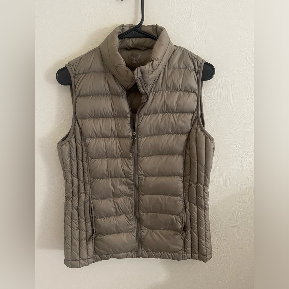 Brown Puffer Vest